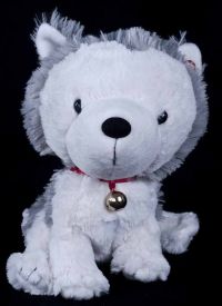 Hallmark JINGLES the Husky Pup Interactive Story Buddy Plush